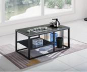 Modern Minimalist Sintered Stone Automatic Kung Fu Coffee Table Stainless Steel