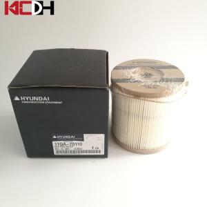 China Hyundai Excavator Engine Parts Diesel Filter Fuel Filter Element 11QA-70110 factory