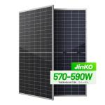 Jinko 550w 560w 570w 575w 580w 585w 605w 610w Single Double Glass Bificail Solar