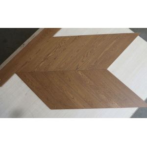 Premium White Oak Chevron Engineered Wood Flooring Multi Layers