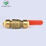 Standard 435 Psi 1/2''X1/2'' MNPT Brass Gas Ball Valve