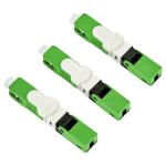 ROHS SC APC Fiber Optic Fast Connector Apply For FTTH