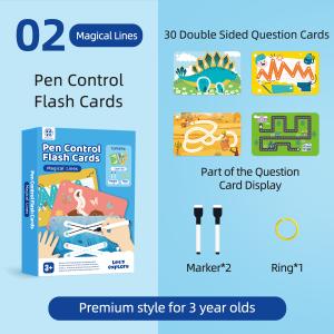 China Panda Juniors Wipe Clean Flash Cards For Scholastic Early Learners factory