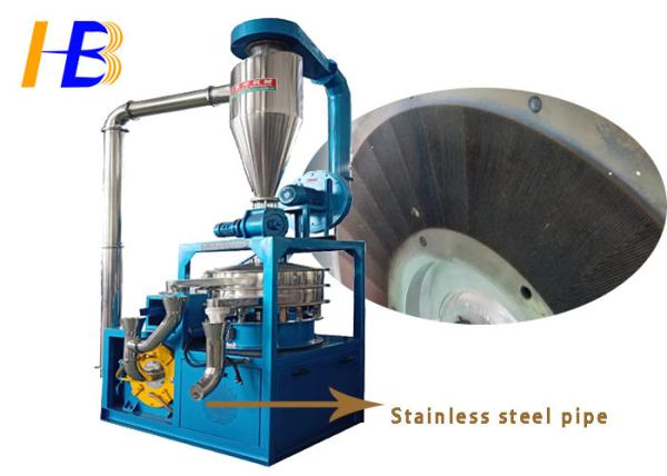 800kg/H Full Stainless Steel Grinding Machine For Processing Heat Sensitive