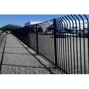 Galvanized Metal Fence Panels for Residential Security