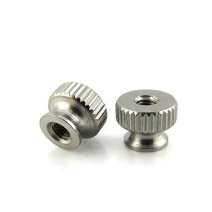 China Stainless Steel Knurled Round Thumb Nuts for Grade 6.8/ 8.8/ 10.9/ 12.9 from Fastener factory