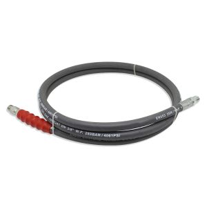 1/4 To 3/8 High Pressure Washer Hose With NPT Fittings And Bend Restrictor