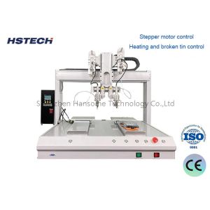 High Precision Automatic Soldering Robot with Automatic Cleaning Function