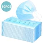 Blue Polypropylene Non Woven Face Mask 3D Cropping Protection Medical Mask