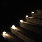 Outdoor LED Solar Security Fence Lights