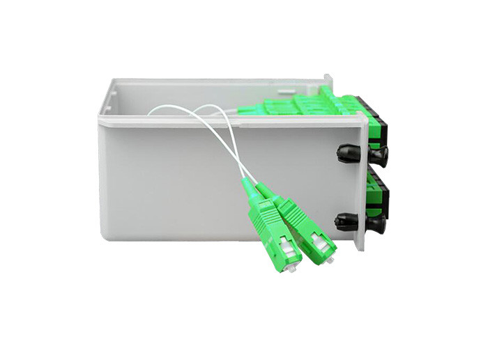 SC APC PLC Fiber Optic Splitter, 1x16 cassette optical fiber splitter