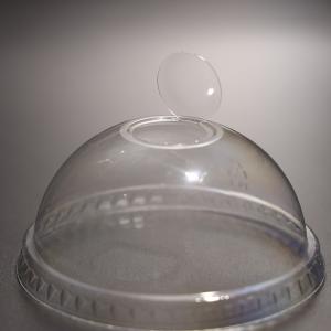China Ultra Secure BPA Free Plastic Cup Lids for PET Cups factory