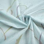 70g-90g White Striped Quilting Fabric 100 Percent Polyester Warp Knitted
