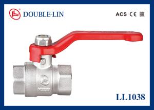 China Iron Lever Handle Female X Female 25 Bar 4&quot; Brass Ball Valves factory