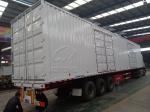 13000X2500X1800MM Bulk Cargo Transport Semi Trailer Box Van Type Truck Trailers