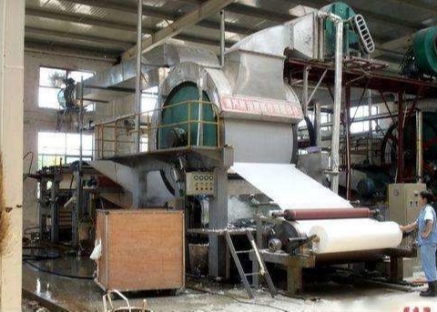 China Paper Pulp And Waste Paper Recycling 2800mm Toilet Paper Machine factory
