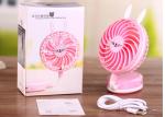 Usb 1200mah Rechargeable Battery Powered Fan Foldable Eco - Friendly Material