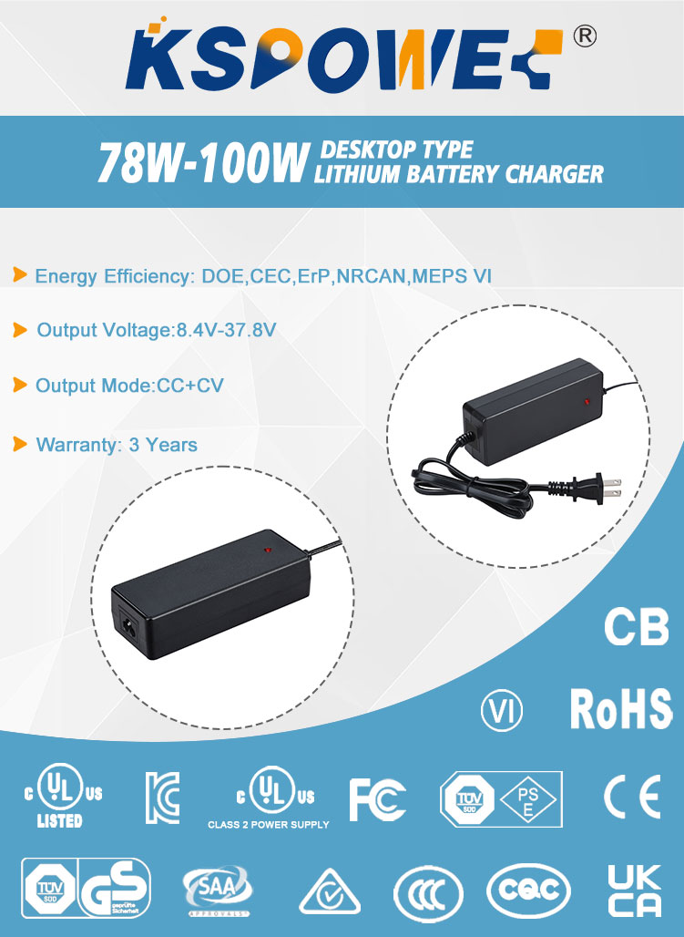 240V AC 60Hz Smart Battery Charger Hoverboard 7a 84w 12v E Bike Battery Charger