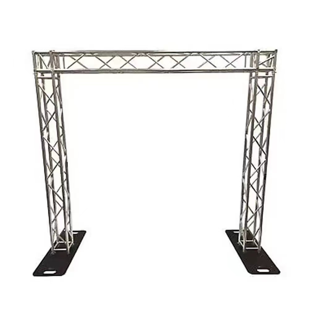Aluminum Alloy DJ Stage Truss , Silver Lighting Stage Truss Triangle Shape