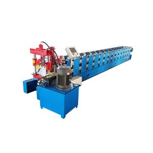 High Potency Roof Ridge Capping Roll Forming Machine 5.5kw 10-15m/Min