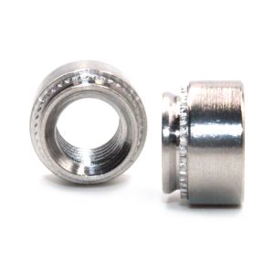 Micro Machining Customized Brass Steel Nuts Lower Hexagon Stainless Steel Barrel