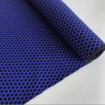 Anti Slip Silicone Leather Fabric Printed Honeycomb Faux Leather