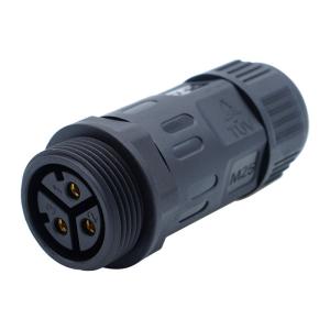 China M16 Screw Type IP68 Plug Male And Female Waterproof Plug Connectors factory