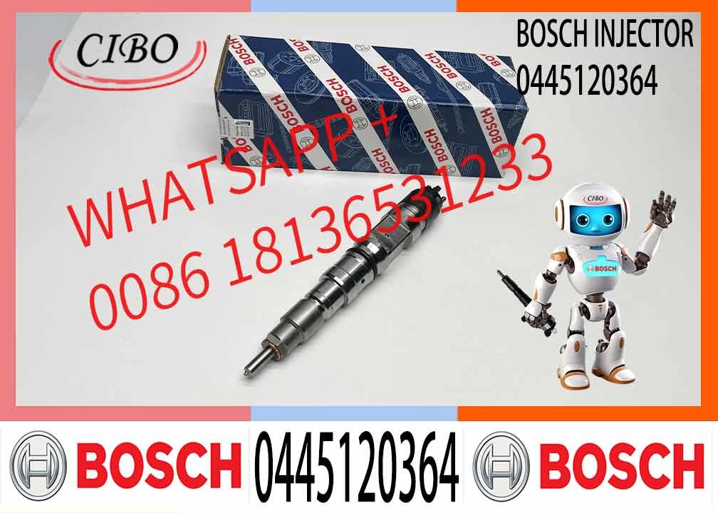 0445120364 Engine Parts Fuel Injector 0445 120 364 Fuel Spray Nozzle 0 445 120 364