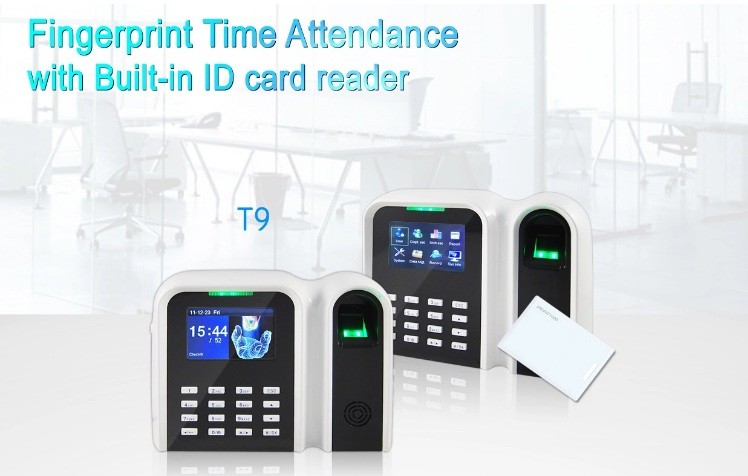 RFID Biometric Face Time Attendance Machine With TCP/IP