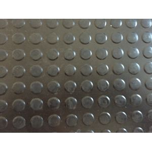 Low high round / coin / button rubber mat black non - slip rubber mattress