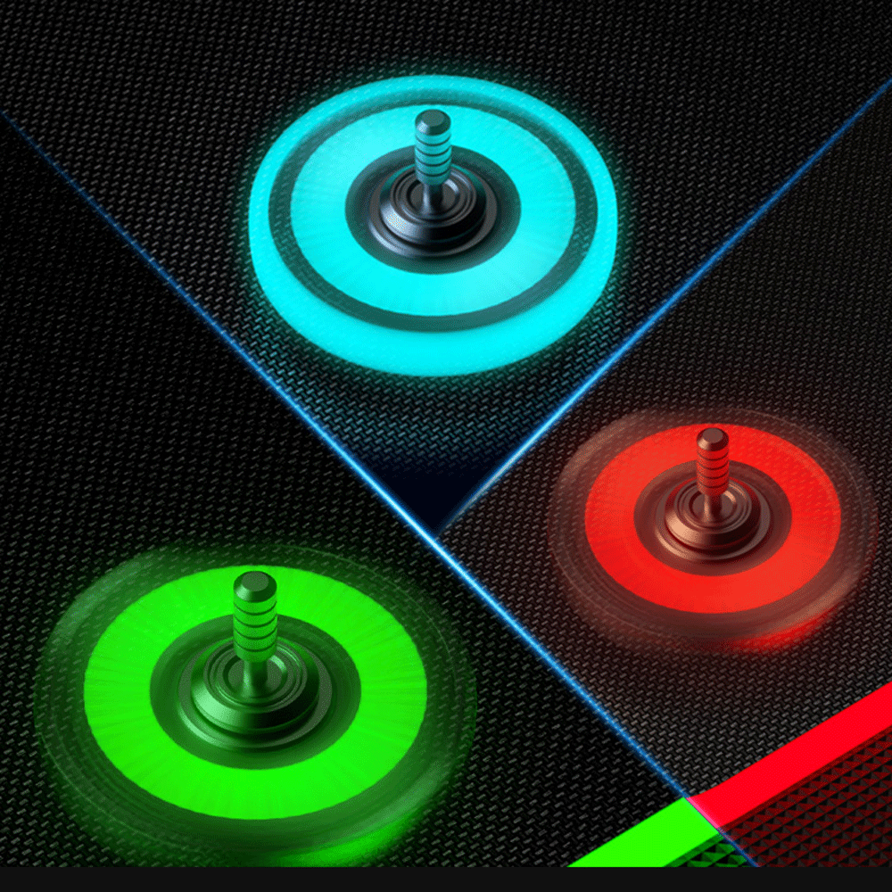 Other Classic Toys Fidget Spinner for Kids Adults Metal Finger Hand Glow in The Dark Gift Present Boy Men