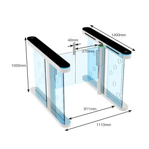 China HCW High Security Speed Lane Turnstile with Face Recognition and 24/7 Uninterrupted Operation for Access Control on sale