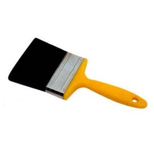 Polyester Nylon Black Bristle Paint Brush With Long Bristles