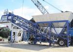 Ready Mix YHZS35 Small Mobile Concrete Batch Plant 35m3/H With Simple Structure
