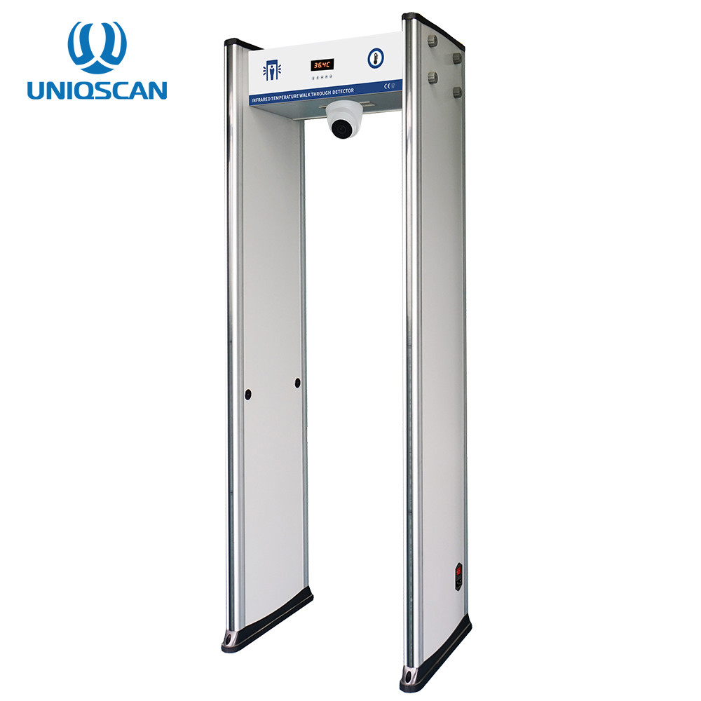 China 8KHZ 6 Zone Archway Walk Through Metal Detector factory