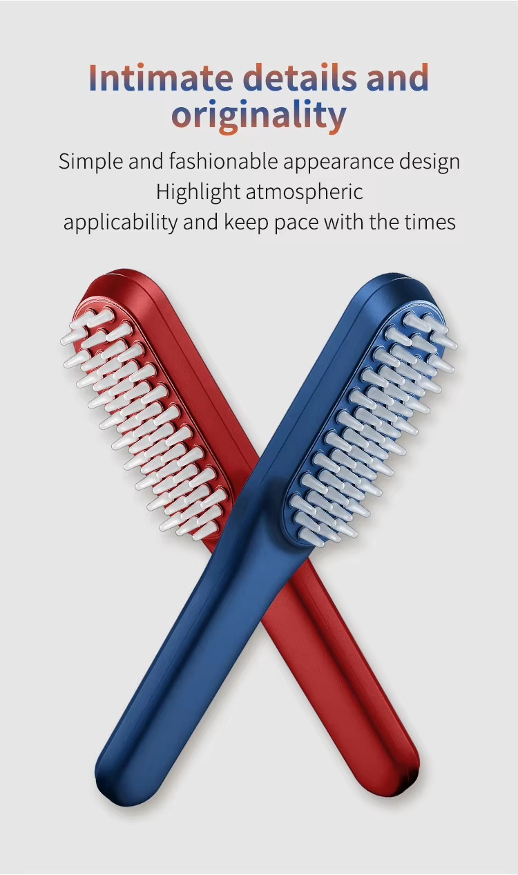 Beauty Products Head Massager Electric Ionic Hairbrush Massager Comb for Fatigue Relieve Hair Straightener Hair Brush