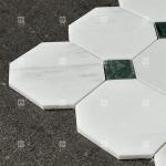 Classic Carrara Natural Marble Stone Mosaic Porcelain Tiles For Floor And Wall