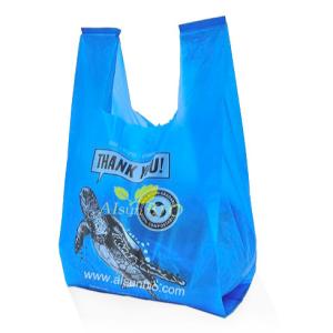 China Corn Starch Biodegradable Shopping Bag Compostapak Bin Liners factory