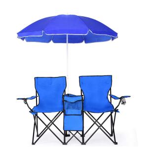 China Great Strength Folding Picnic Chair With Umbrella factory