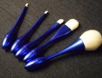 Beauty Cosmetic Full Makeup Brush Set Including 5 Pieces With Private Label