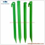 12" Plastic tent peg tent stake tent accessory
