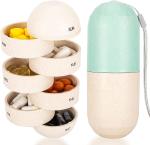 CE Approved Medical 7 Case Pill Case Pill Organizer Travel Tablet Container Pill