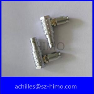 China 5 pin lemo elbow plug female connector factory