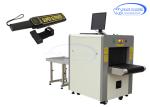 Airport Security Check X Ray Baggage Scanner 80 Degree Angles With 17 Inch
