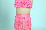 Stretchable Childrens Mermaid Tails , Toddler Mermaid Tail For 3 - 14 Year Old