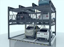 China 2.2kW Modern Puzzle Parking System Digital Button Swipe Operation Mode factory