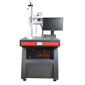 China 3w 5w 10w UV Laser Marking Machine / Glass Laser Marking Machine 100*100mm factory
