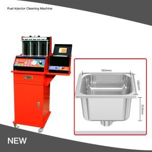 China LED Display Fluid Ultrasonic Fuel Injector Cleaning Machine 10000RPM factory