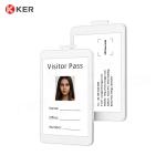 Office electronic RFID/NFC Plastic Card Smart Employee ID Badge Card Conference
