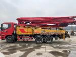 2021 Produced Small Concrete Pump Truck with 42.5m Vertical Reach and Cylinder